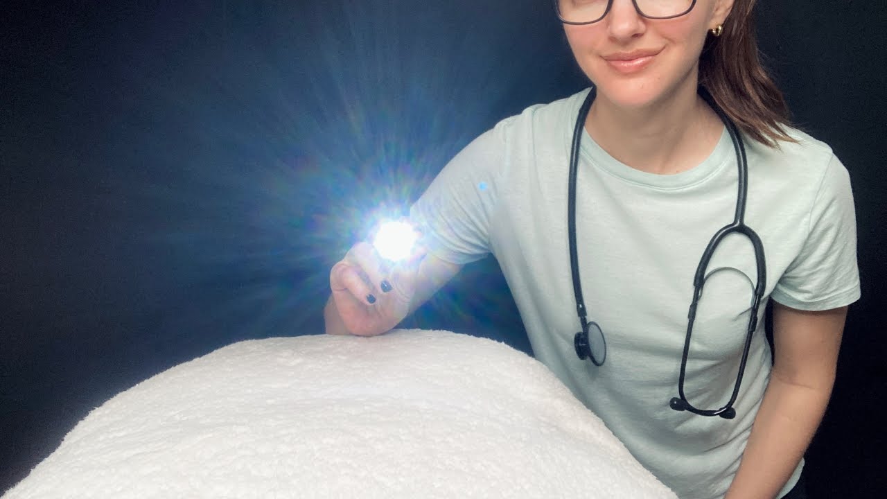ASMR Full Body Exam in Bed l Soft Spoken, Personal Attention