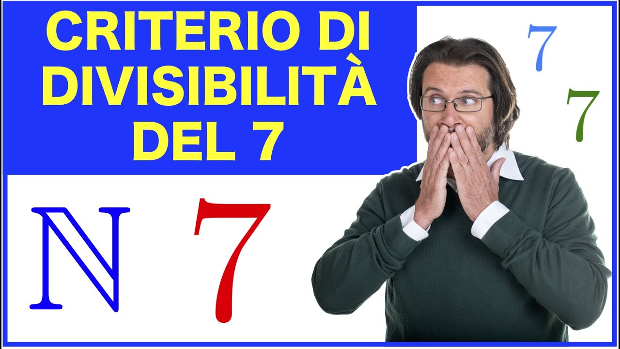 Criterio di divisibilità del 7
