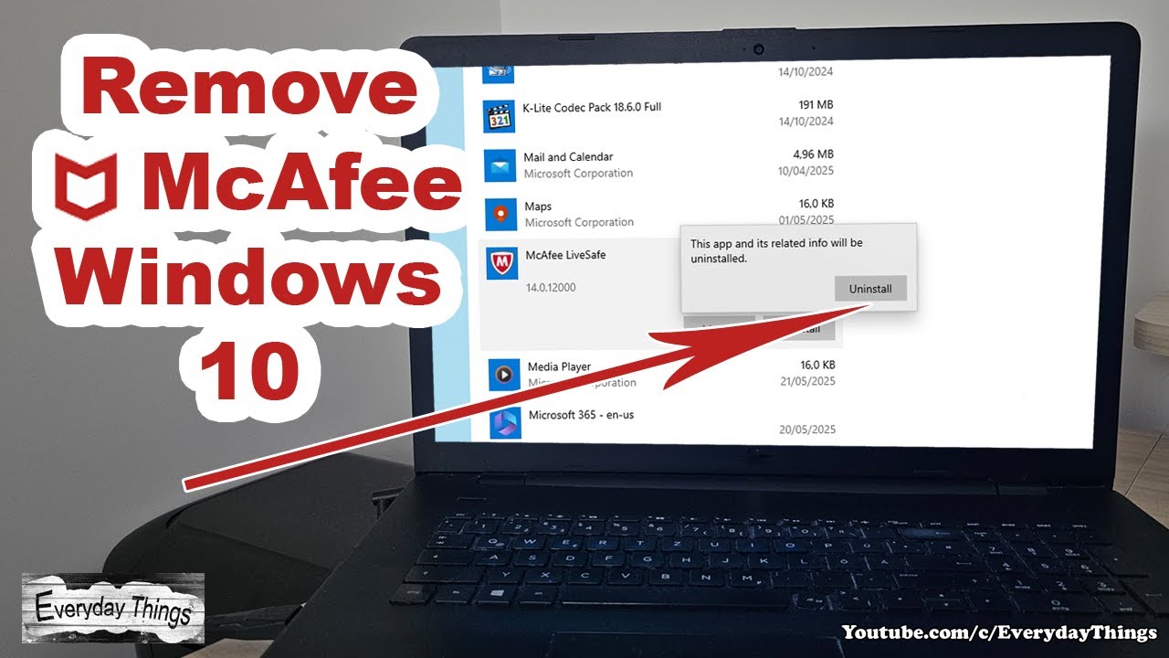 How to Remove McAfee from Windows 10