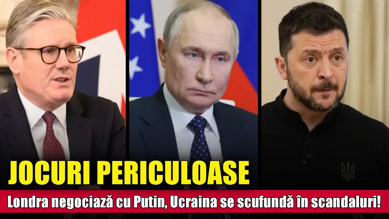 Jocuri periculoase: Londra negociază cu Putin, Ucraina se scufundă în scandaluri!