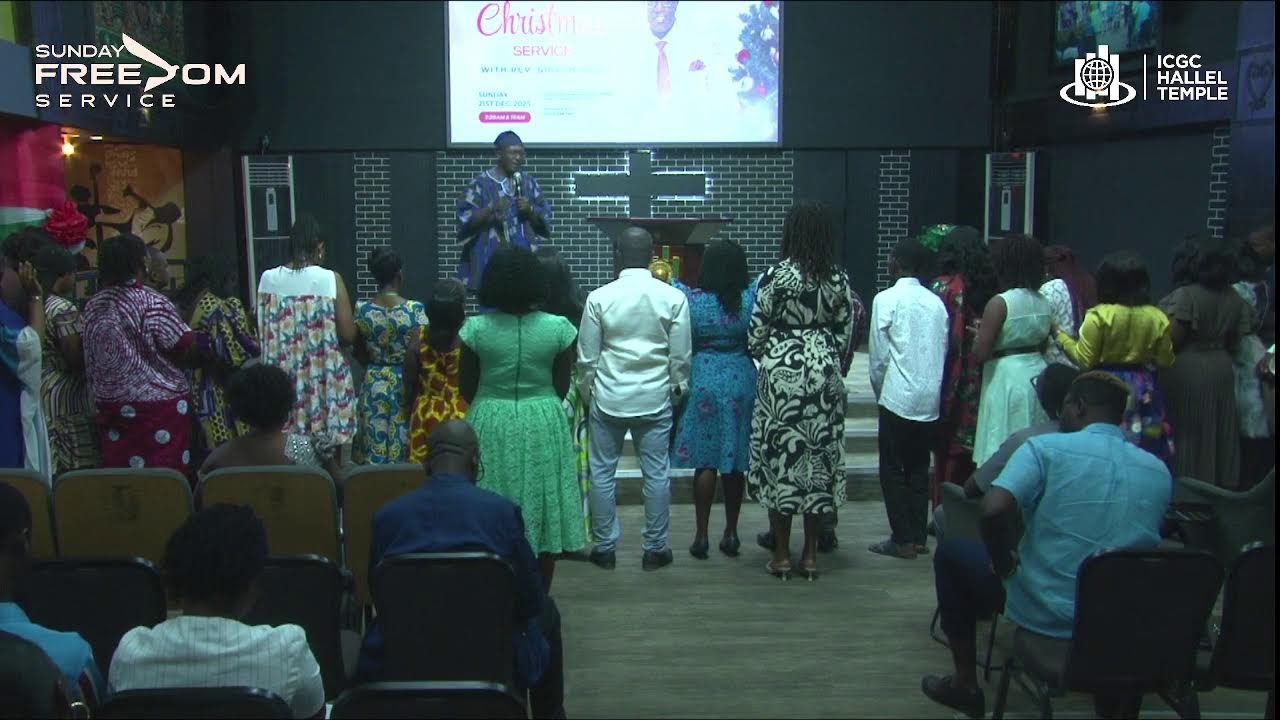 CHRISTMAS SERVICE WITH REV GIDEON AHIA