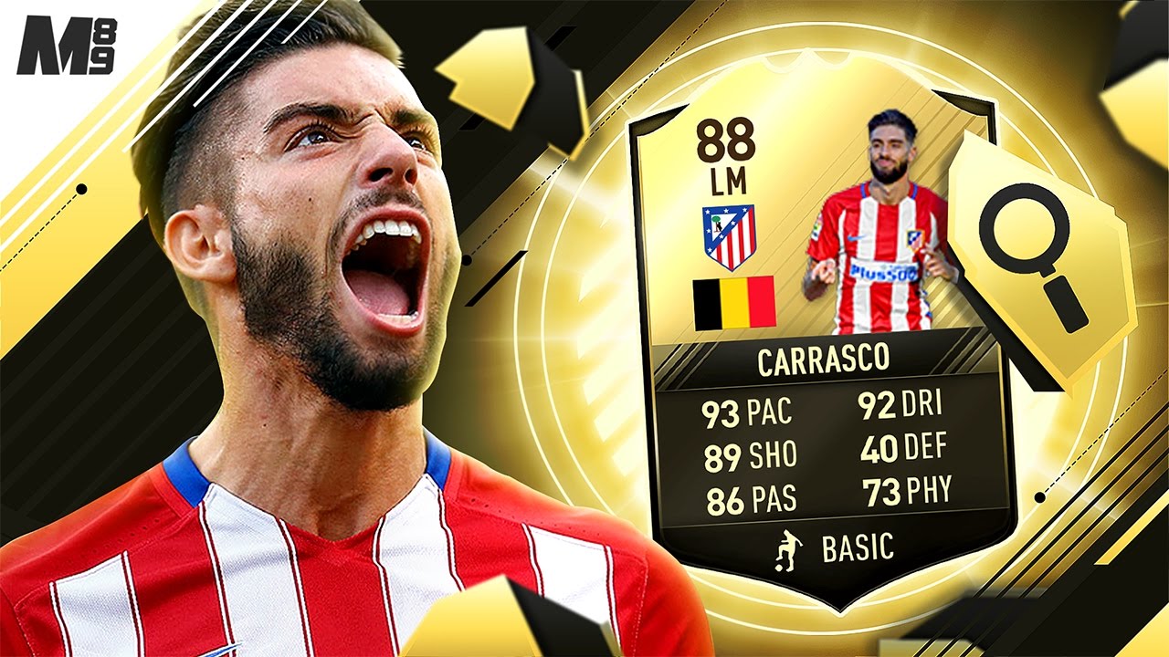 FIFA 17 TIF CARRASCO REVIEW | 88 CARRASCO | FIFA 17 ULTIMATE TEAM PLAYER REVIEW
