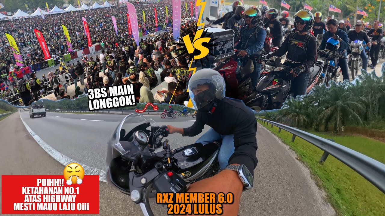 RXZMEMBER 6.0 2024 | Balik RXZ 3BS main LONGGOK! | mesti mau PODIUMM!
