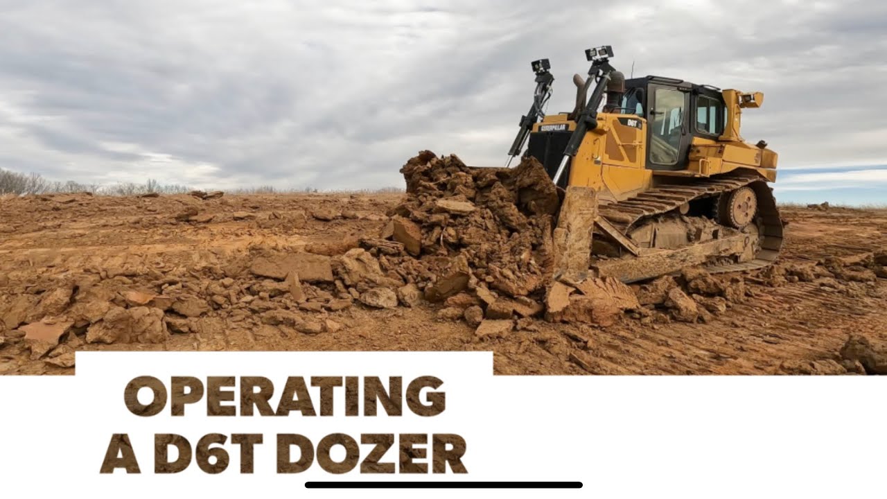 Управление бульдозером D6T