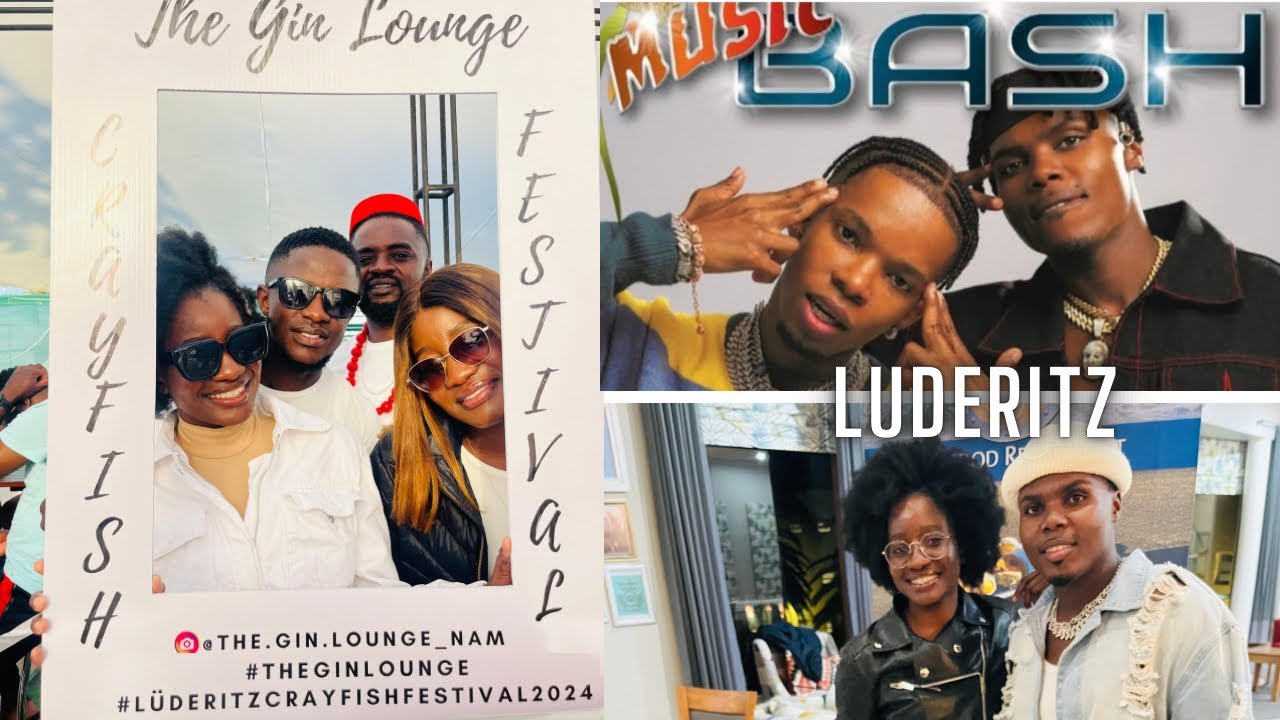 VLOG: Luderitz Crayfish Festival. Spin City. Black Diamond in Namibia. Beach Party
