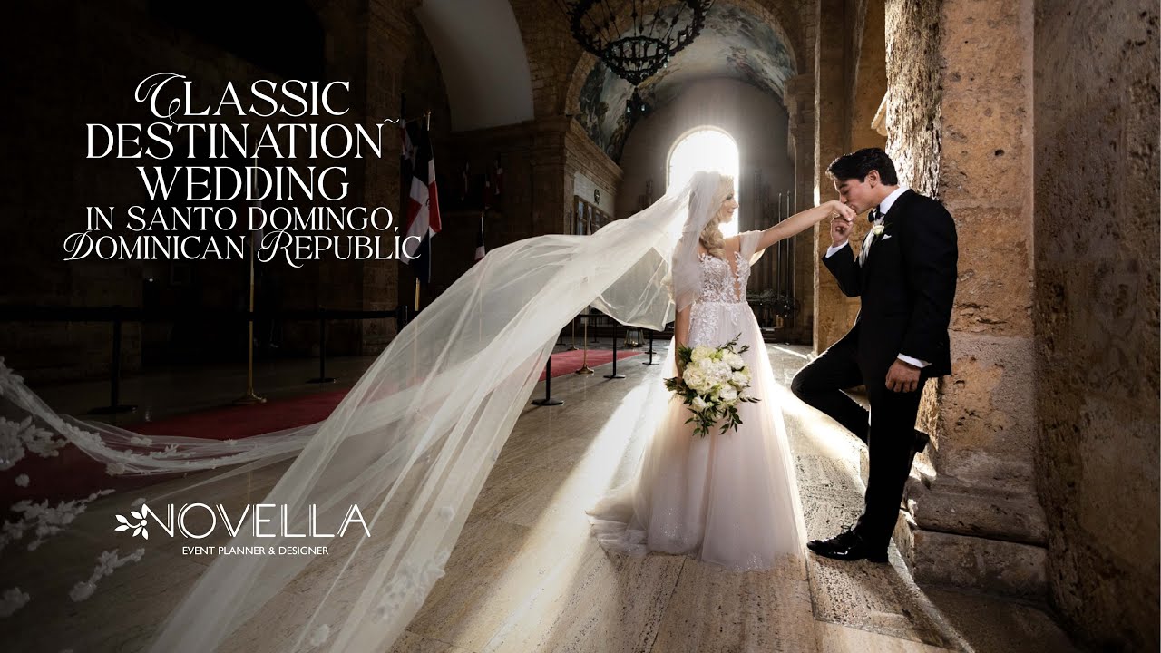 Classic destination wedding in Santo Domingo, Dominican Republic
