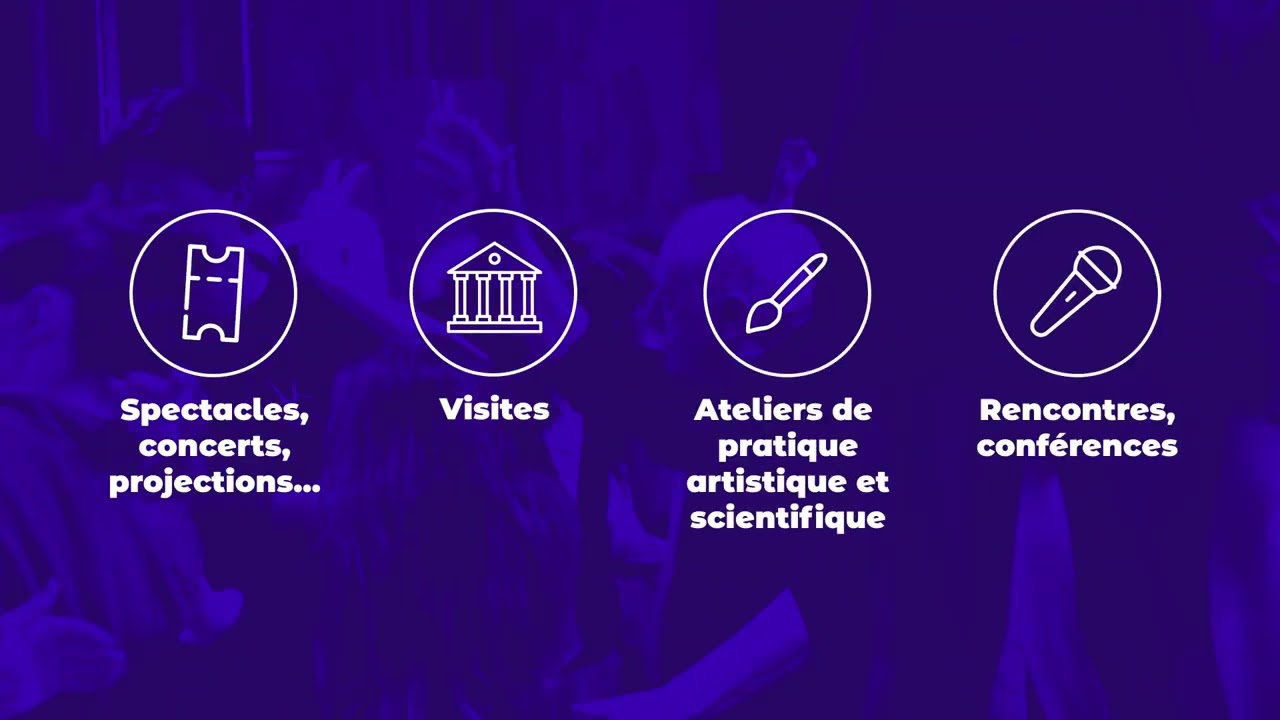 Pr&eacute;sentation du pass Culture - part collective et part individuelle