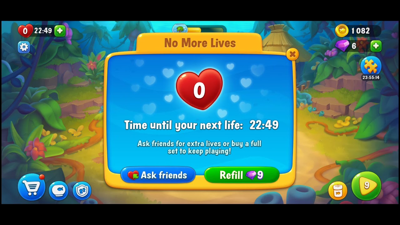 FISHDOM/LEVEL FAILED