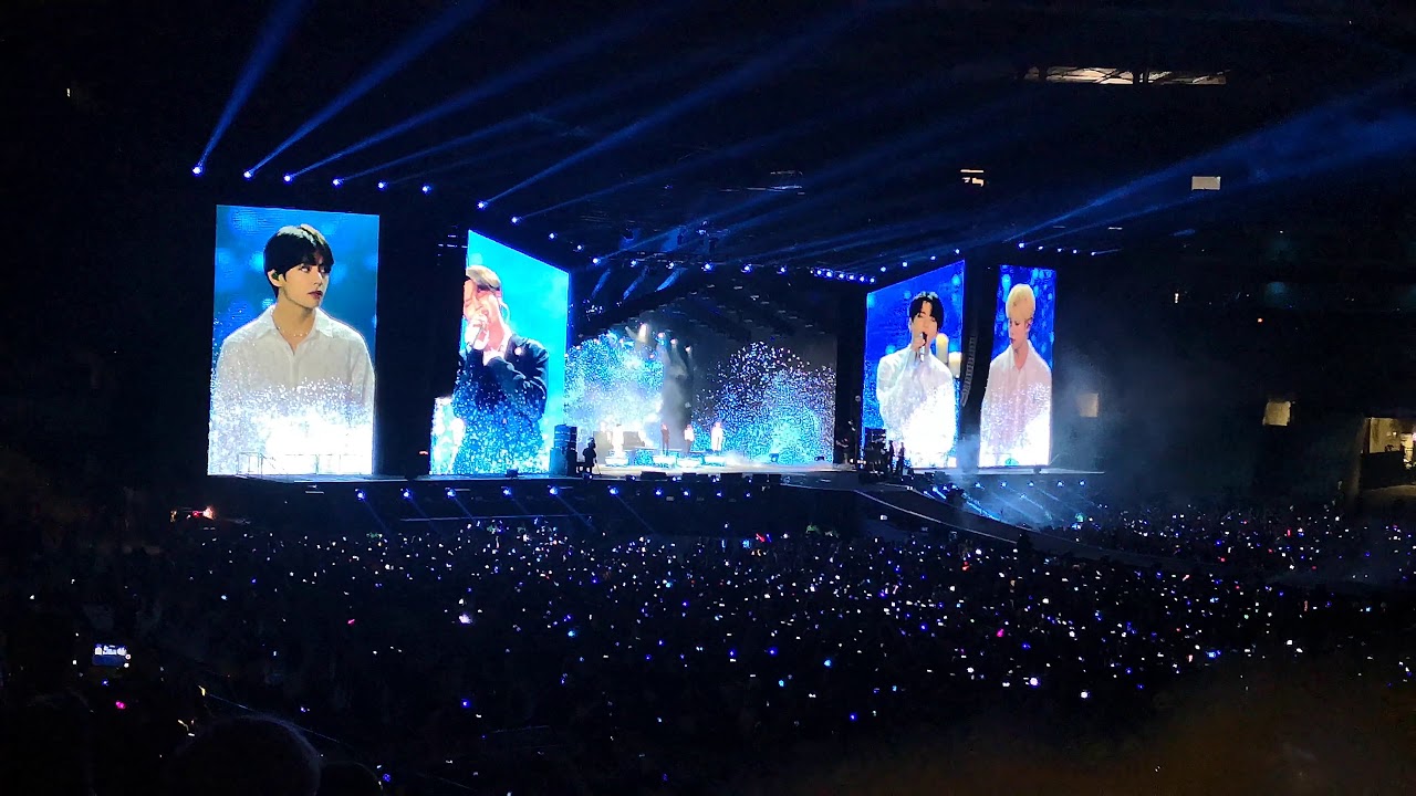 BTS IN BRAZIL B-ARMY GOOSEBUMPS singing The Truth Untold BRAZIL. 🇧🇷💜 🇵🇦 FANCAM