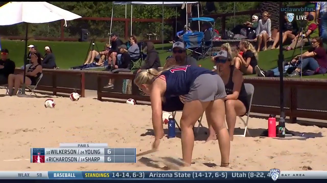Saint Marys (California) vs Stanford - NCAA Women's Beach Volleyball (April 8th 2018)