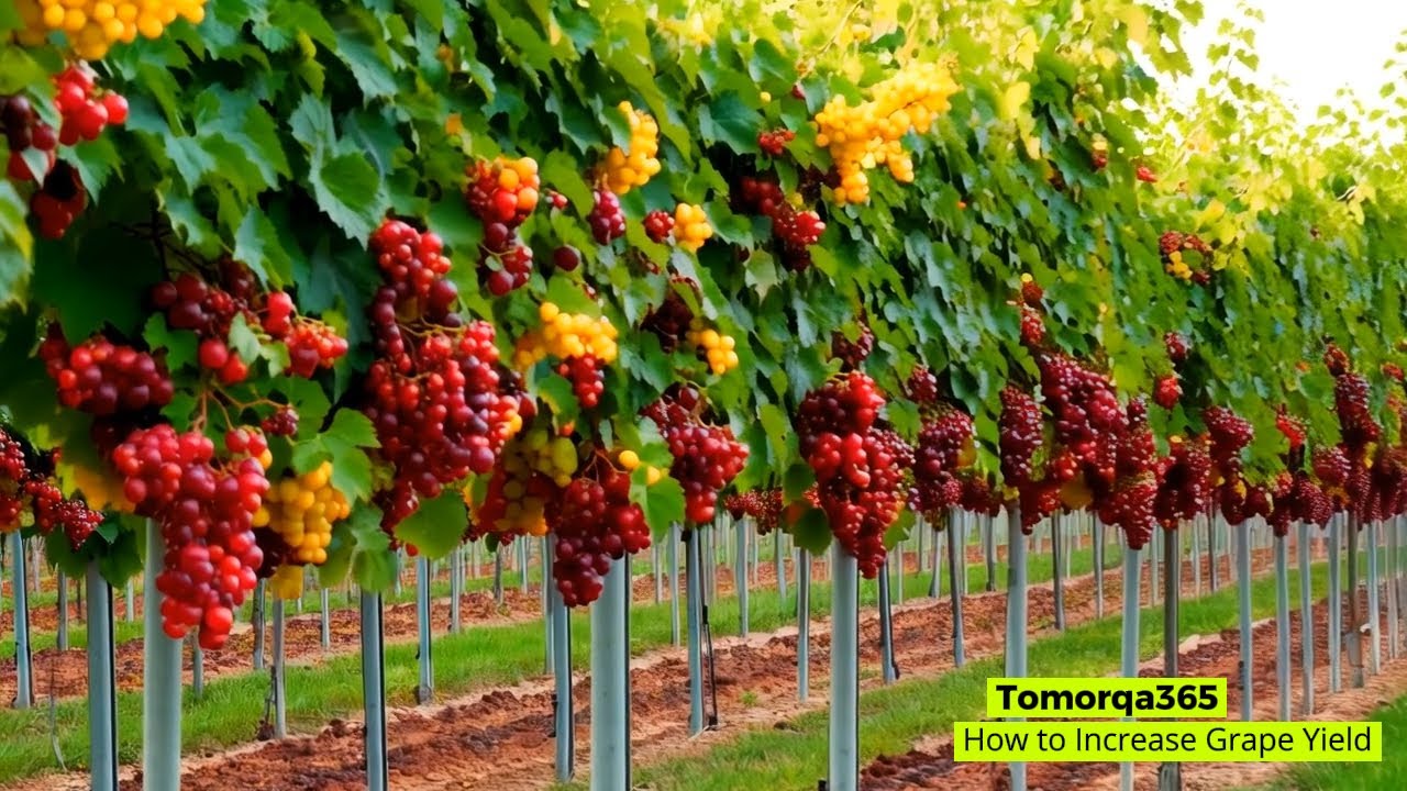 How to Increase Grape Yield? #how #grape #garden #increase #yield