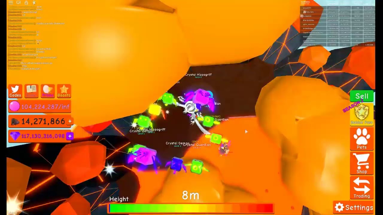 Bubble Gum Simulator Update 32! AFK GRINDING. Will I get Fallen Angel?