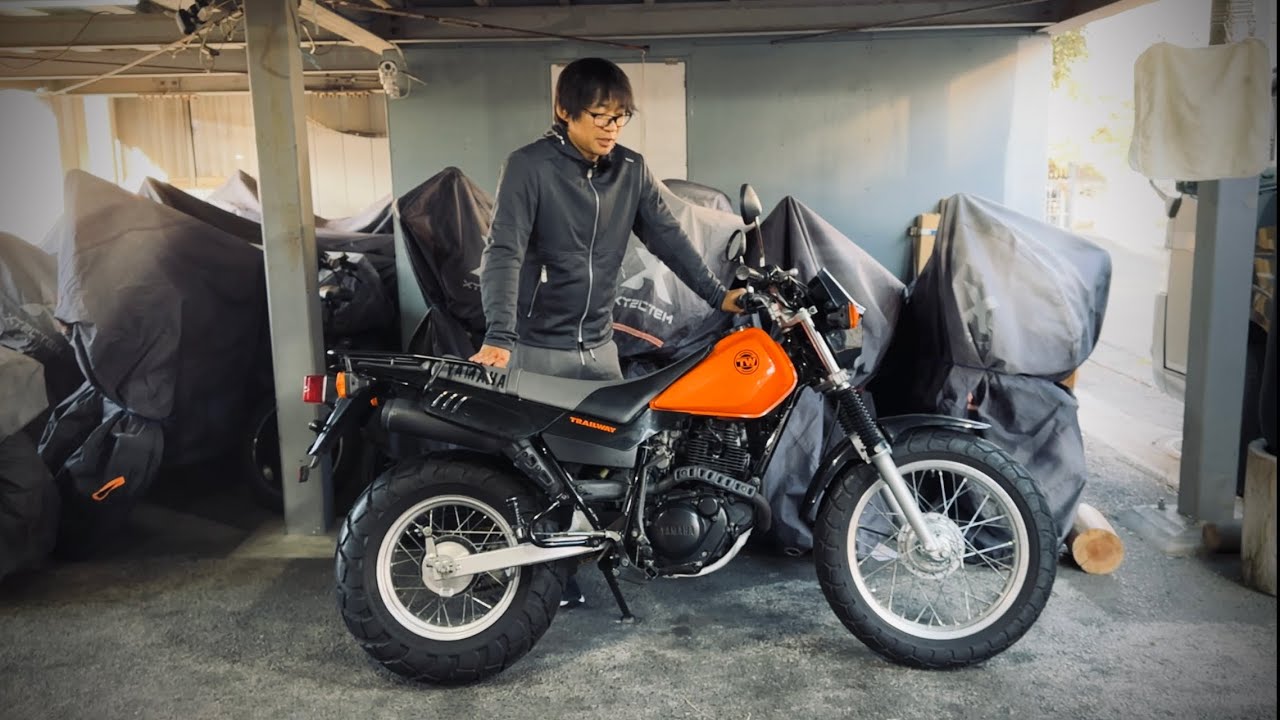 ヤマハTW200珍しすぎるノーマル車：参考動画