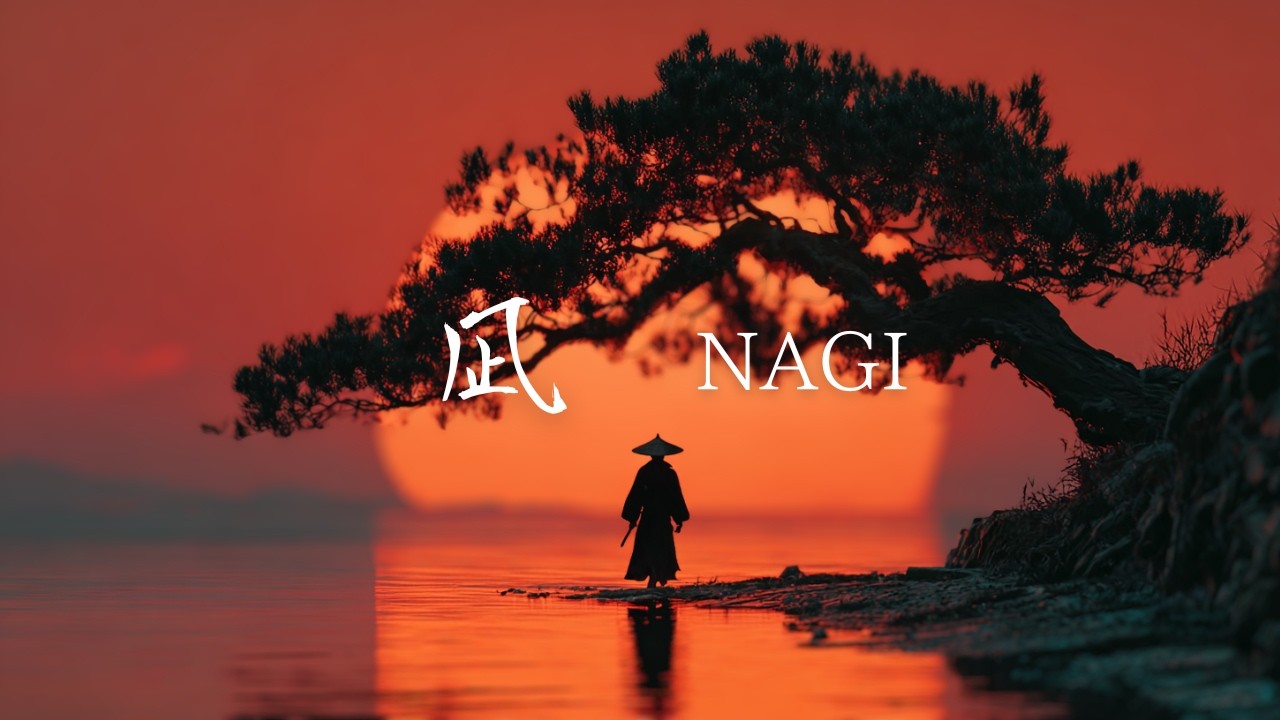 NAGI — 凪 — | Japanese Zen Music for Deep Sleep & Anxiety Relief | Koto & Ocean Waves