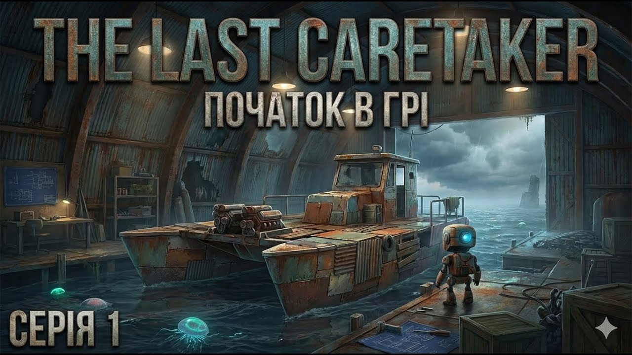 ПОЧАТОК КІНЦЯ... АБО НОВИЙ СТАРТ? 🤖 | The Last Caretaker — Проходження #1 (Українською)