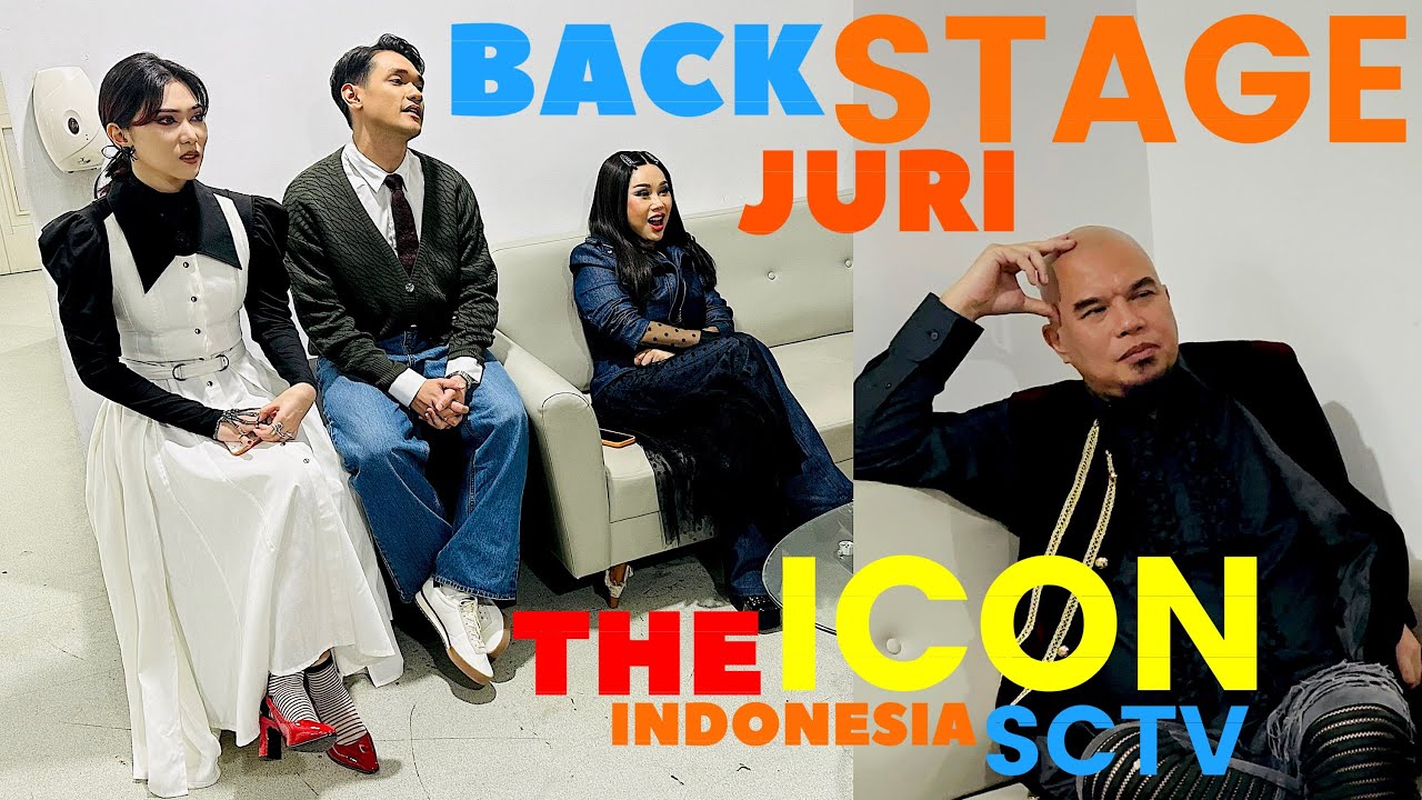 A PEEK AT THE PREPARATION, MAKEUP & BACKSTAGE OF THE 4 JUDGES OF THE ICON INDONESIA (AHMAD DHANI,...
