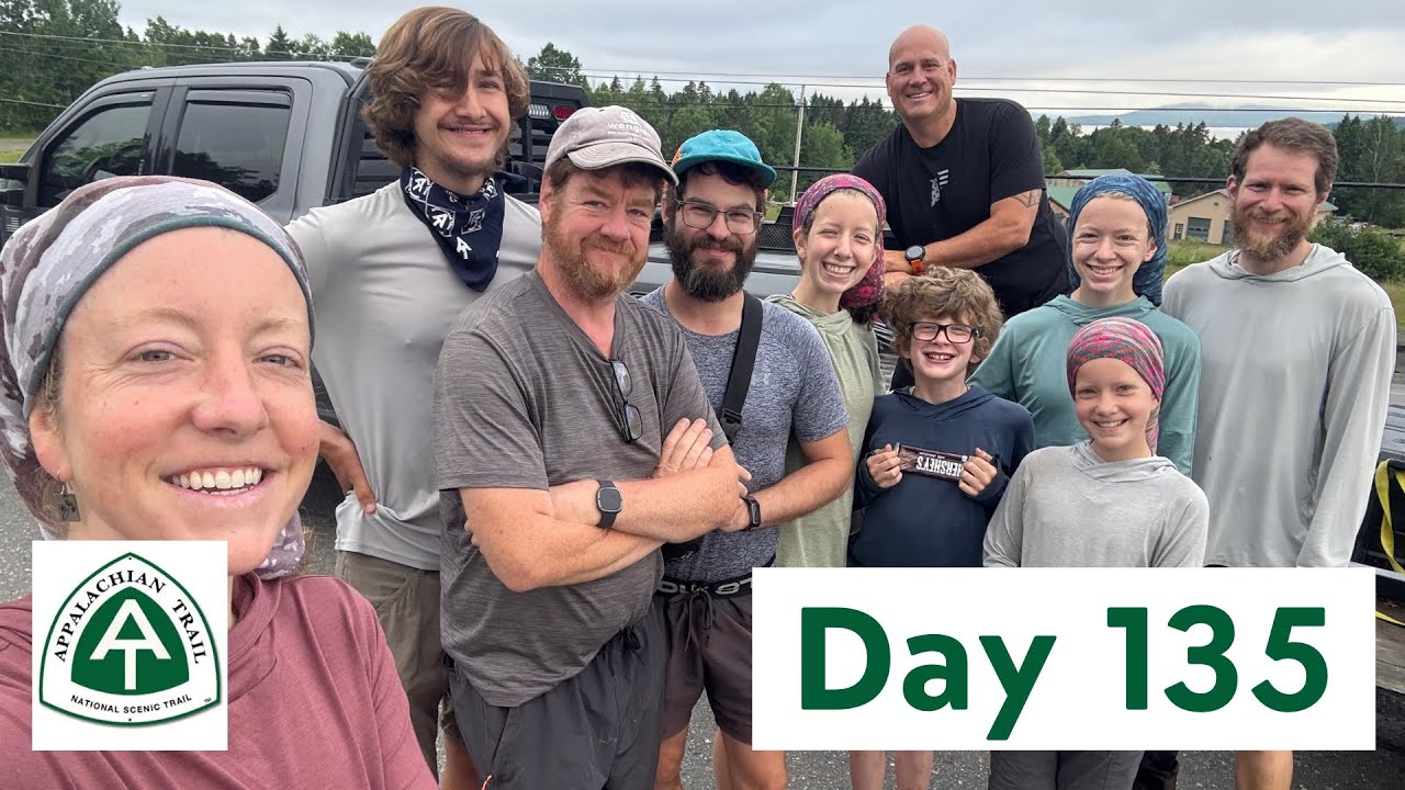 AT Thru Hike Day 135 - Final Katahdin planning in Rangeley