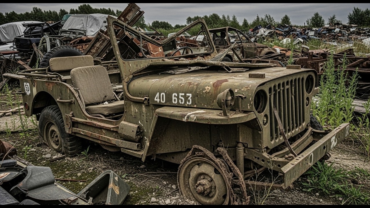 Rescuing an 80-Year-Old WWII Willys Jeep That Was ABANDONED For Years!