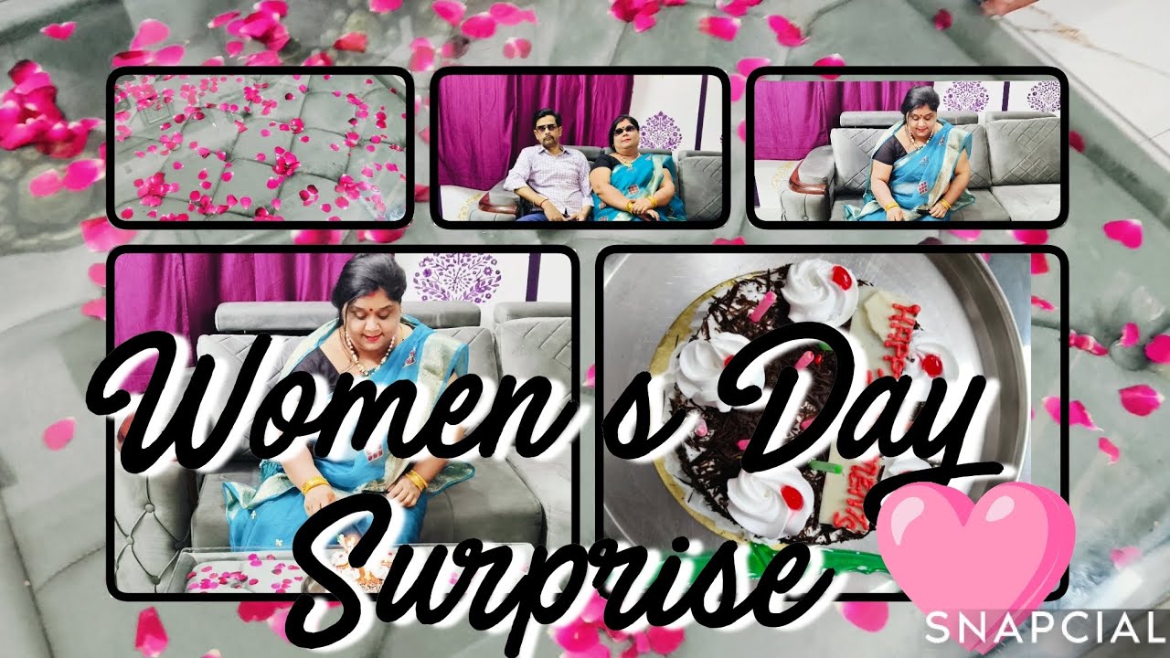 Mummy ko diya Surprise 🩷 Women's day special 💙🩷