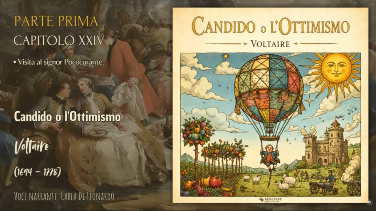 Candido o l’Ottimismo – Voltaire | Audiolibro Completo in Italiano 🎧 Classico Satirico-Filosofico