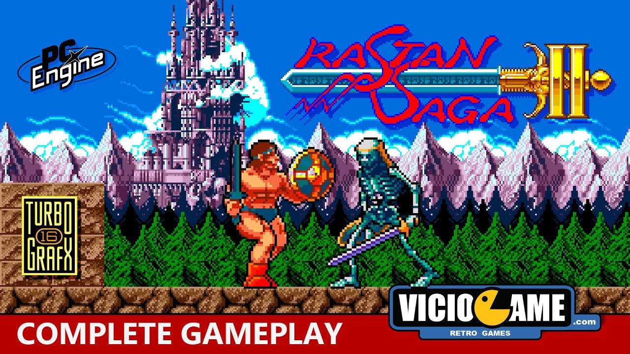 🎮 Rastan Saga II (PC Engine) Complete Gameplay