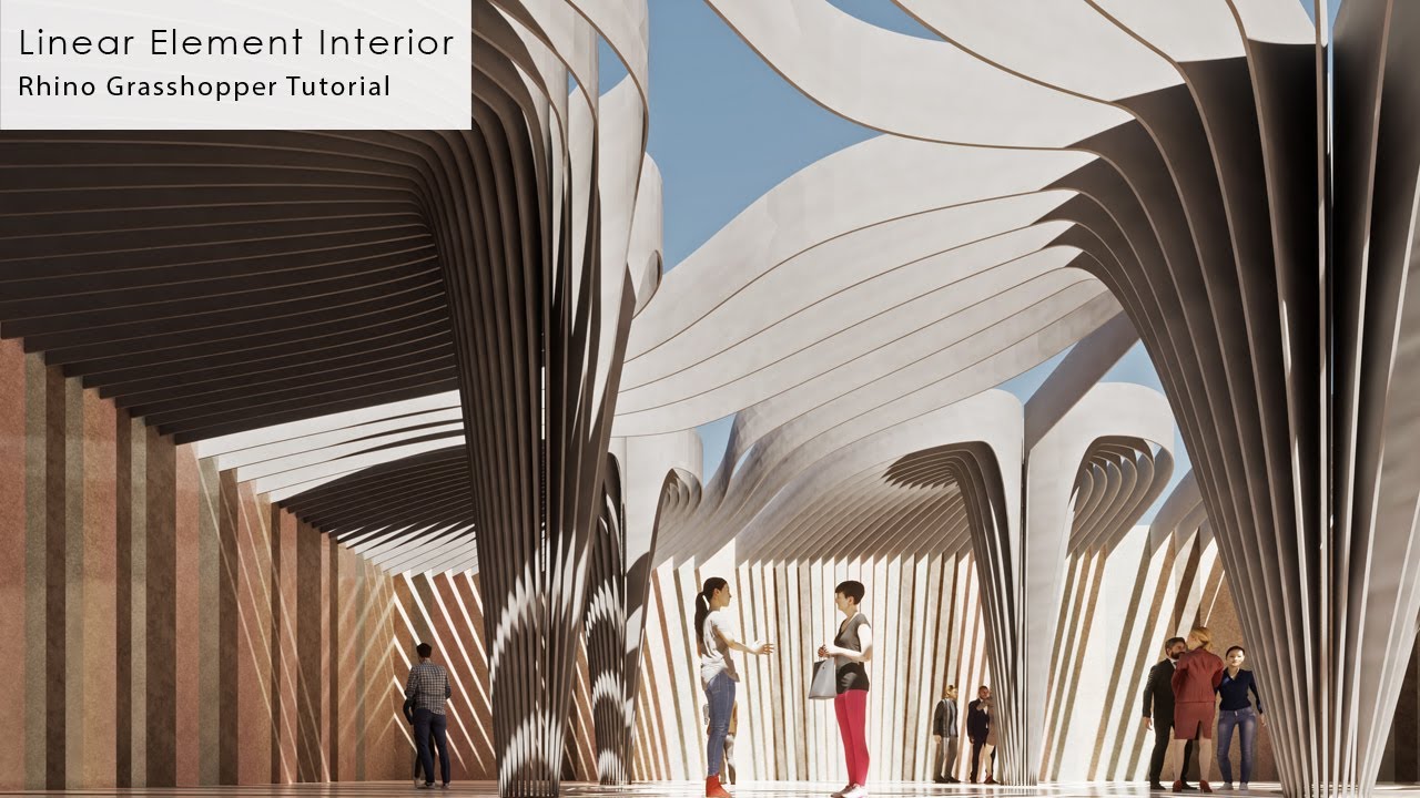Linear Element Interior Rhino Grasshopper Tutorial