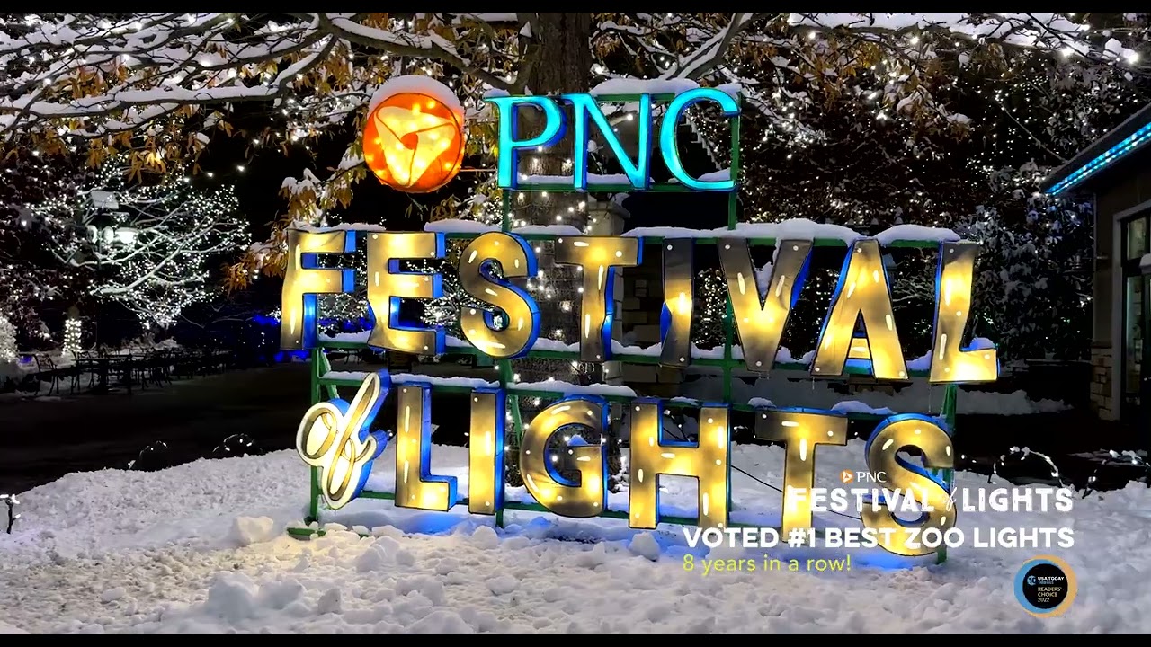 PNC Festival of Lights Voted Best Zoo Lights 8th Year in a Row - Cincinnati Zoo