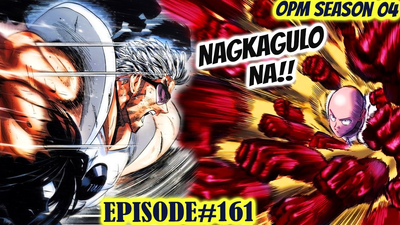 One Punch Man Season 4 EP 161:  Team Ni Blast Nadamay Na! | One Punch Man Tagalog