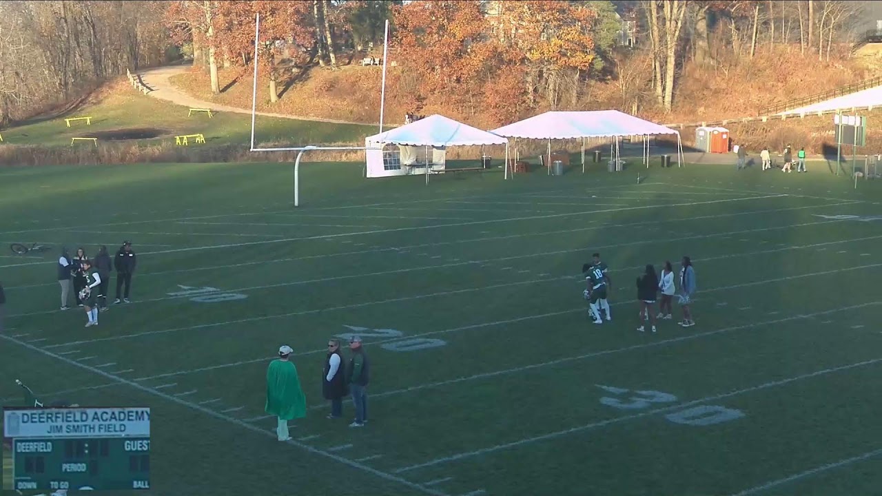 Deerfield Academy vs Choate Rosemary Hall High School Mens Varsity Football