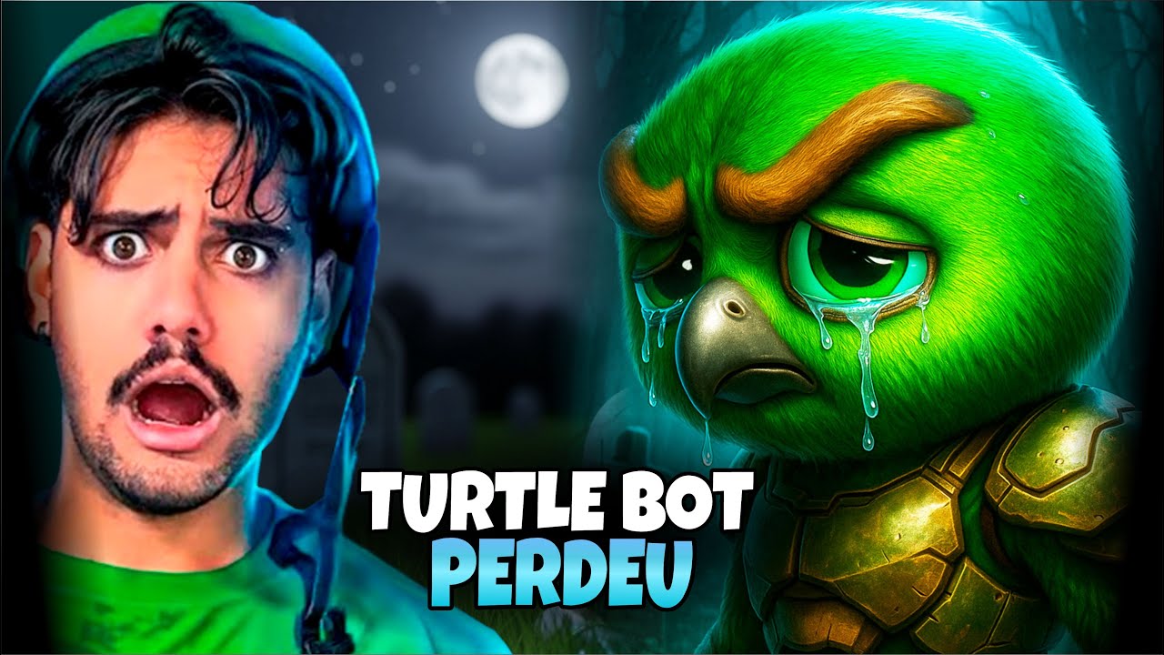 TURTLE BOT do SANDEGA PERDEU O PIOR ACONTECEU!