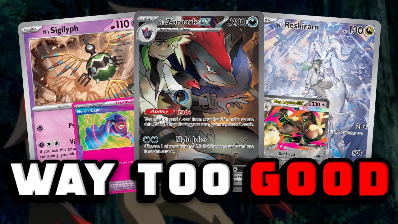 Zoroark EX от N оказался НАМНОГО лучше, чем я ожидал. ПОТРЯСАЮЩИЕ ПОЕДИНКИ.