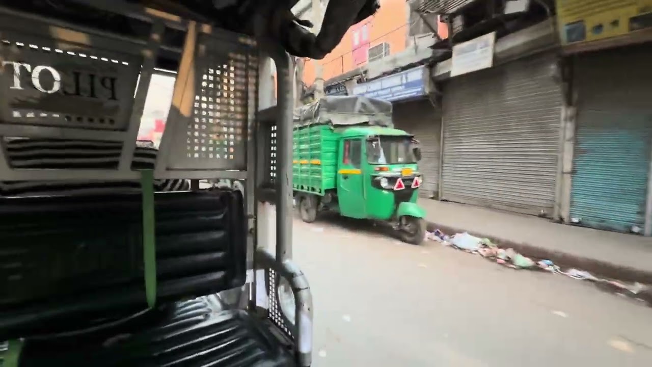 30.11.2025 Моторикша в Дели, на рынок Чандни Чоук.