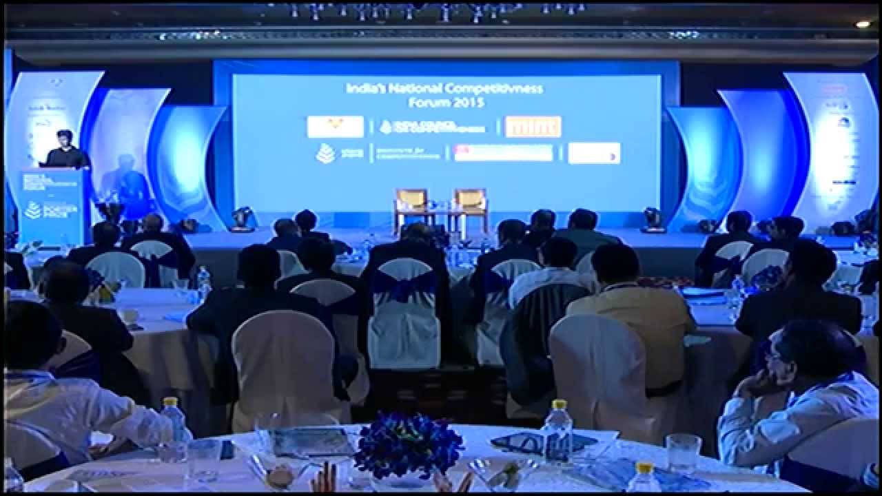​India's NCF and Porter Prize 2015