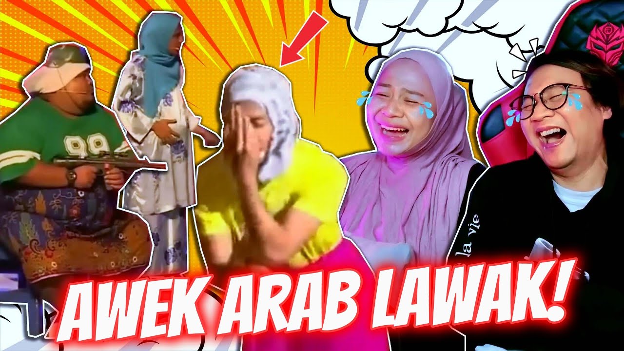 🤣FIRST TIME dia TENGOK BOCEY LAWAK GILER‼️ Awek ARAB Tak Faham Bahasa - BOCEY - INDOREACTTV
