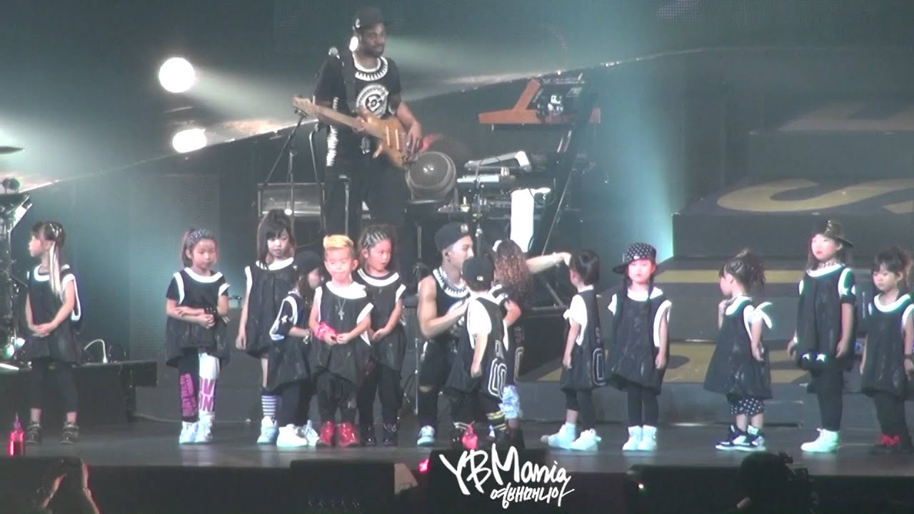 YB solo Dance & YB with bunch of baby YB at RL anchor (140904)