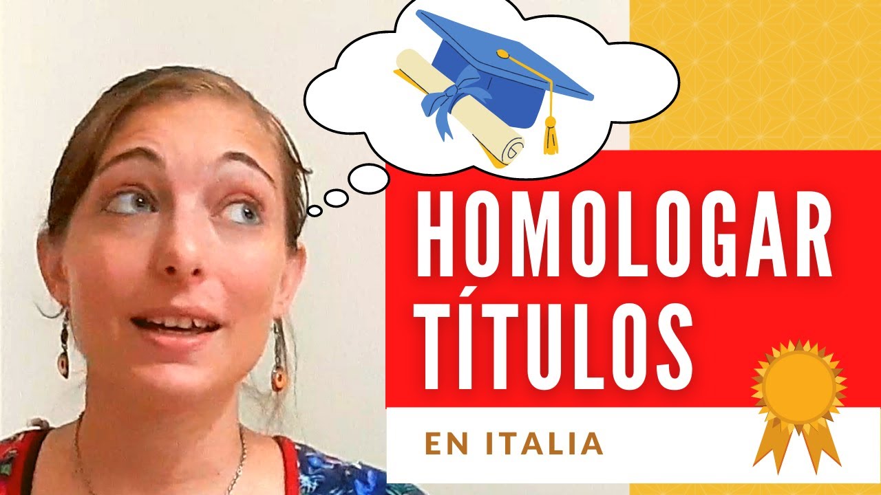 HOMOLOGAR TÍTULOS de estudio en Italia 👨‍🎓 Listado de ESCUELAS y UNIVERSIDADES!
