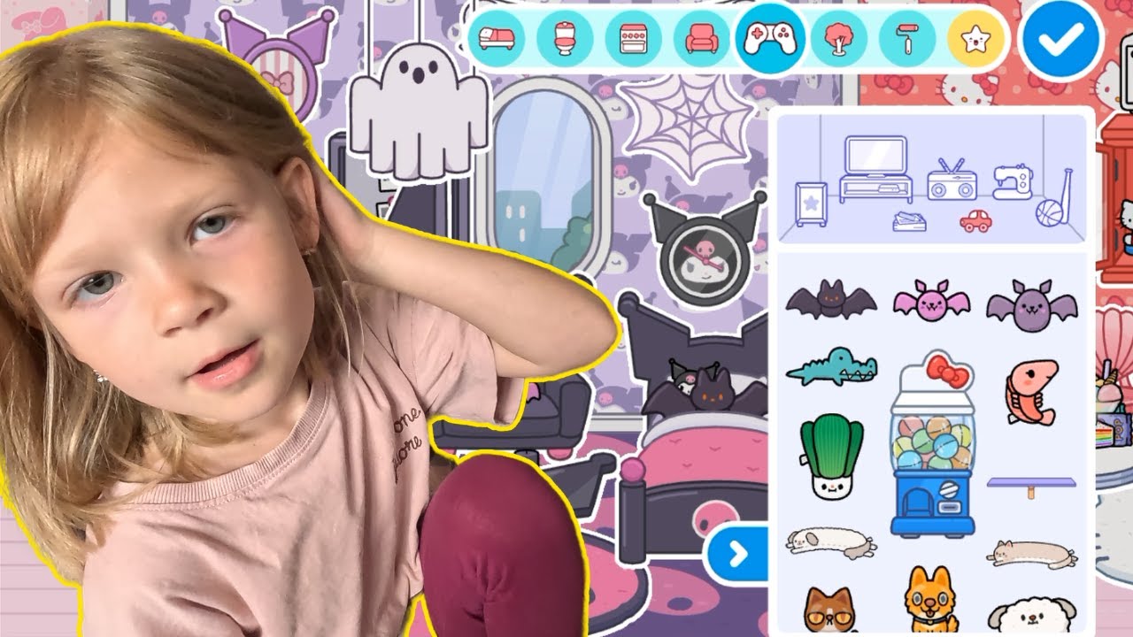 URZĄDZAM POK&Oacute;J KUROMI HELLO KITTY MY MELODY