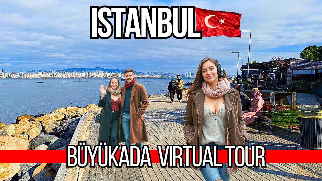 Explore 🇹🇷 Büyükada: Istanbul's Magical Princess Island | 4K Walking Tour (January 2025)