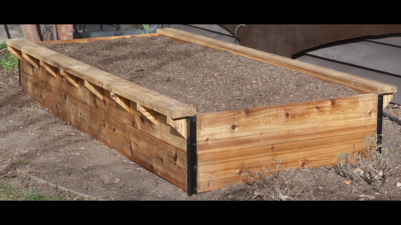 Building Raised Bed Cedar Planters