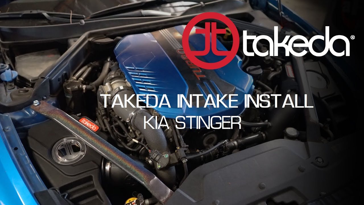 aFe Genesis G70 / Kia Stinger V6 3.3L (tt) Takeda Intake Install