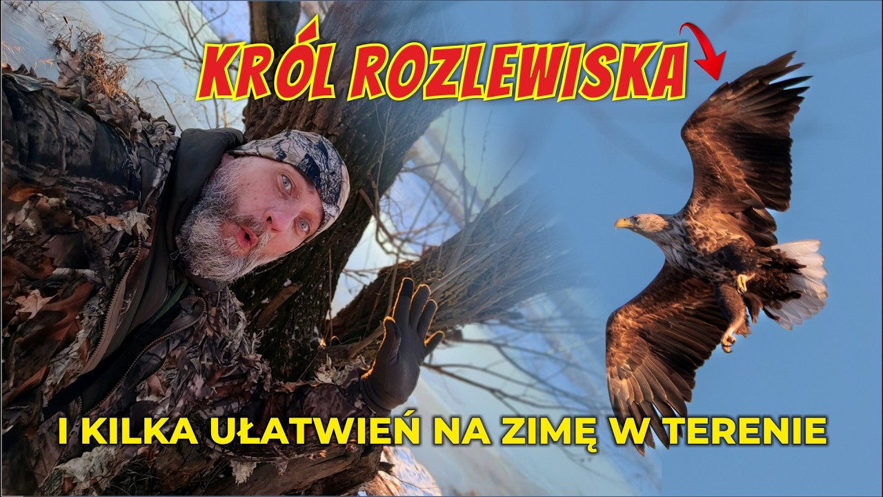 Zmrożone rozlewisko, natura w najlepszym wydaniu i kilka zimowych, terenowych patentów.
