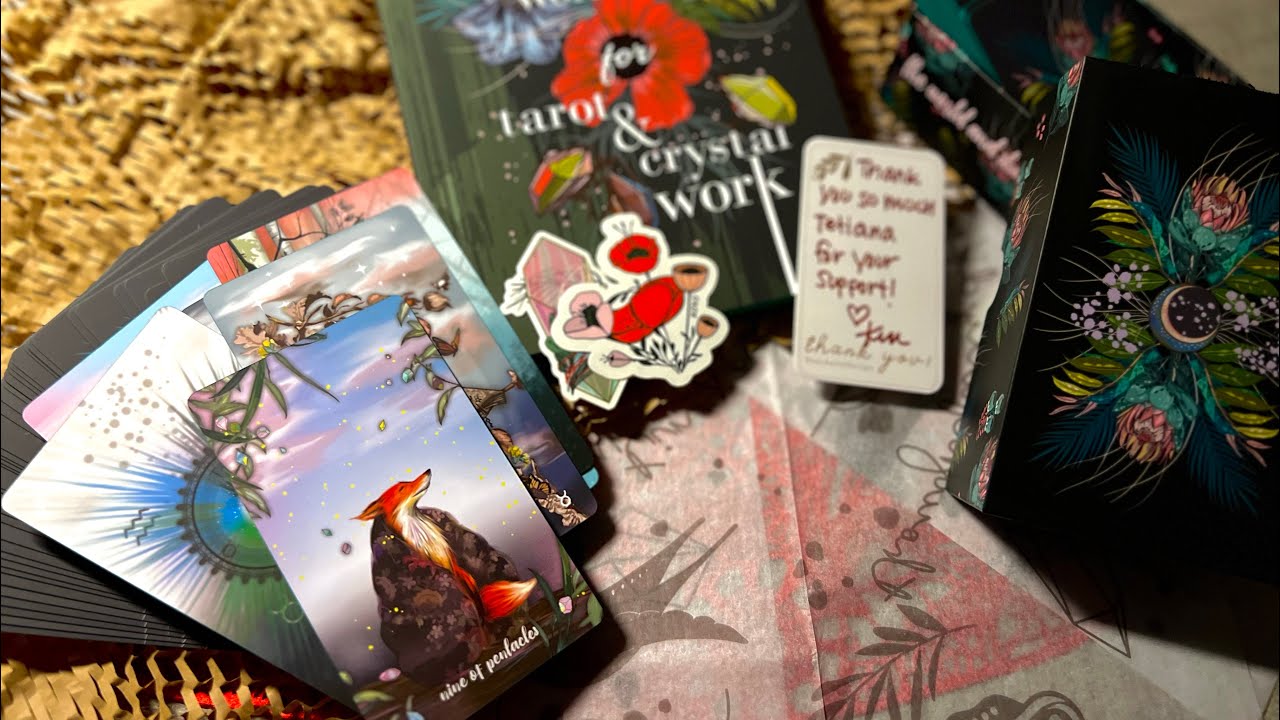 Новый инструмент _ MERAKI tarot от BouchetteDesign