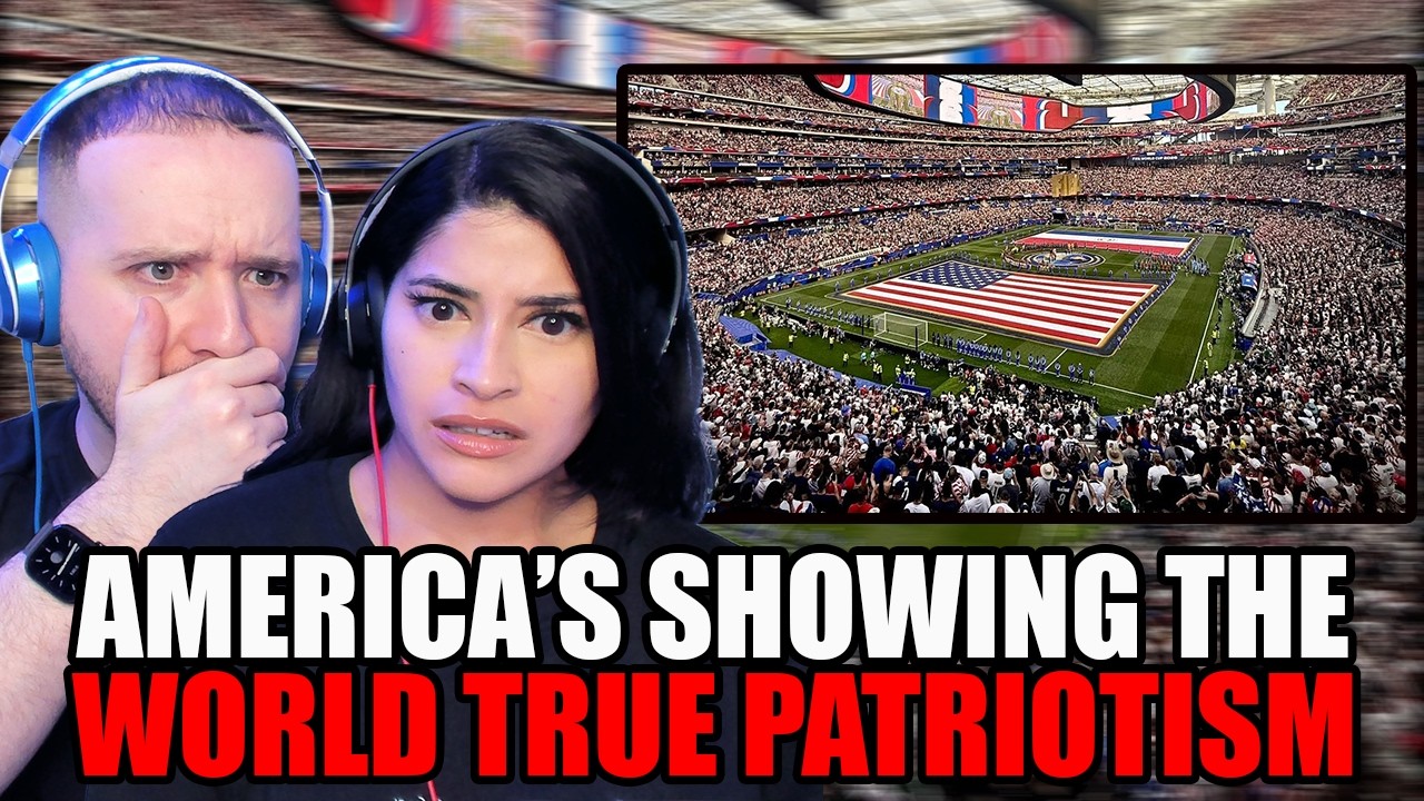 Couple From The UK Reacts to First USA National Anthem at 2026 FIFA World Cup