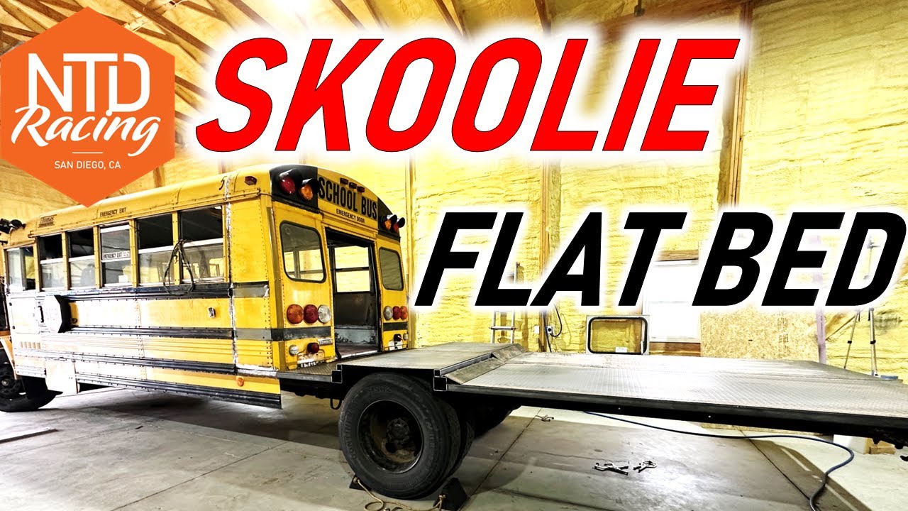 How to Flat Bed a School Bus