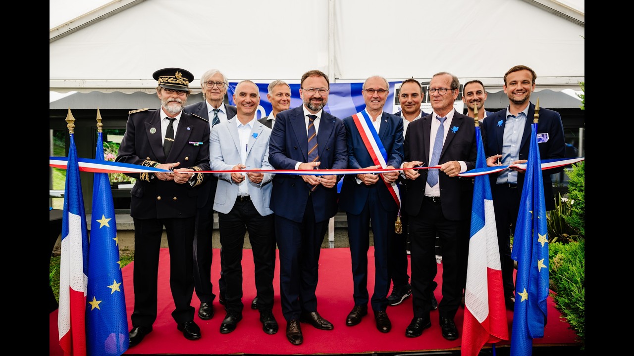 Heliup : Inauguration de l'usine du Cheylas