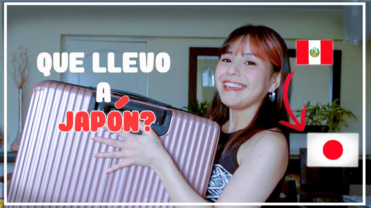 ¿Que llevo en mi MALETA para irme a JAPÓN?🎌 Japeruana