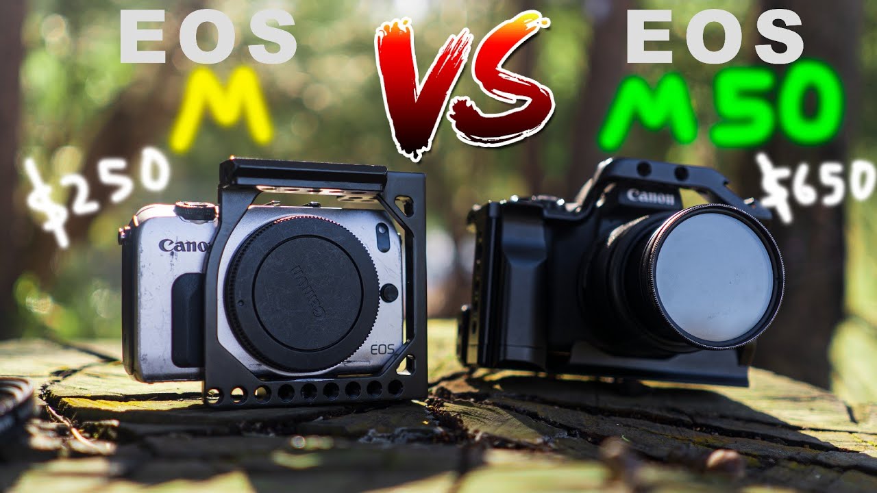Canon EOS M RAW vs EOS M50 4K VIDEO Comparison: CLOSE CALL!