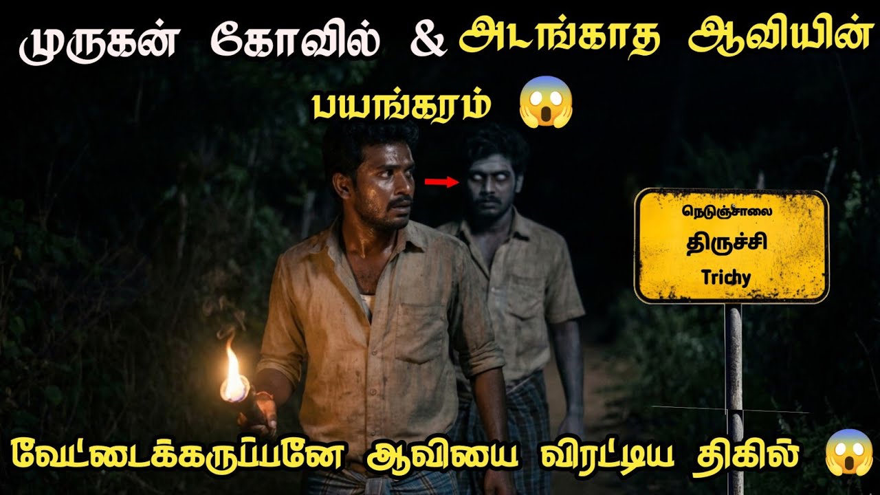 வேட்டைகருப்பன் கோவில் திருவிழா | மாண்ட ஆவியின் அதிபயங்கரம் 😱 | ghost true event...