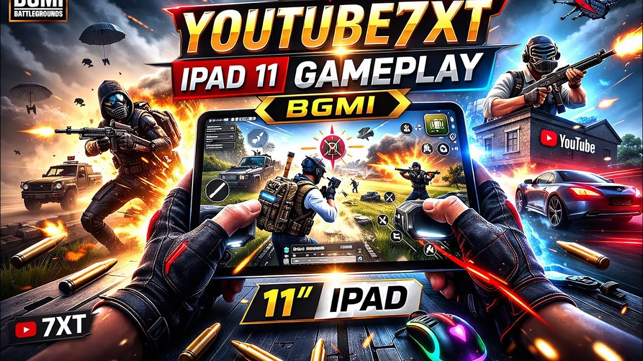 iPad 11th generation bgmi test🔥Graphics Test💥HDR+90 FPS / best control❤️ / ipad 11 