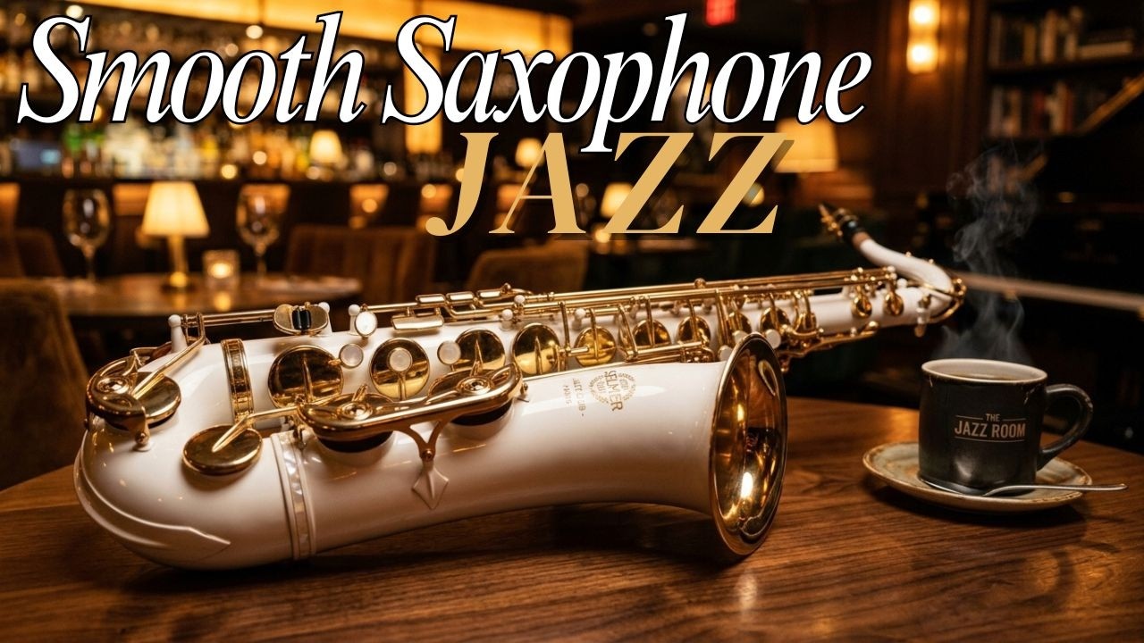 Smooth Saxophone Jazz 🌙 Romantic Evening Sax for Relaxing Cozy Nights | Inspired by Kenny G